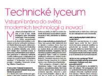 Obrázek k aktualitě Technické lyceum - vstupní brána do světa moderních technologií a inovací