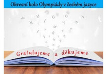 Obrázek k aktualitě 4. MÍSTO V OKRESNÍM KOLE OLYMPIÁDY V ČESKÉM JAZYCE!