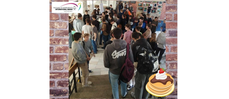 DofE Pancake Day: Sladká angličtina v naší škole