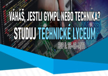 Obrázek k aktualitě Ve školním roce 2025/2026 otevíráme nový studijní obor TECHNICKÉ LYCEUM